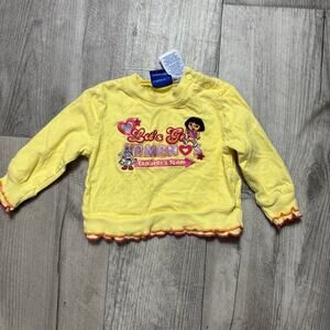 2006 Dora the Explorer Baby Crewneck Sweatshirt Size 18 months